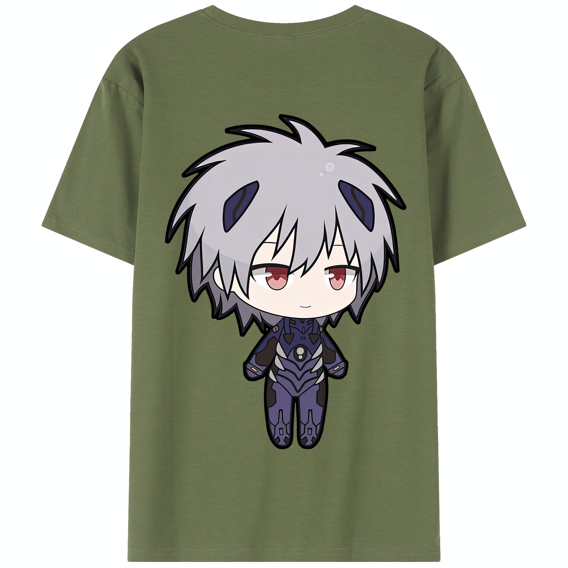 （画像用） EVA 新世紀エヴァンゲリオン 綿100％半袖Tシャツ（背面プリント）